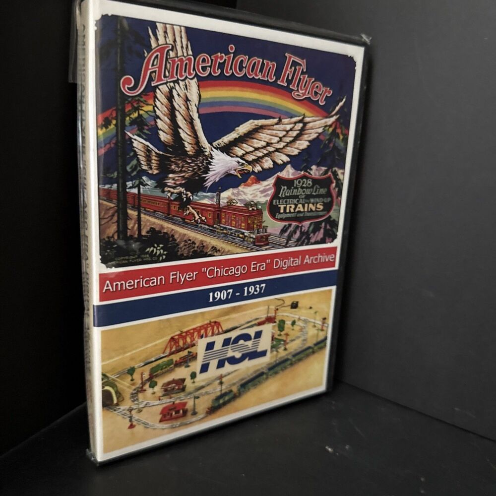 American Flyer "Chicago Era" Digital Archive 1907-1937 By HSL Railroad Hobby NEW